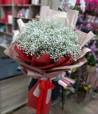 Букет цветов из: Гипсофила в Бронницах