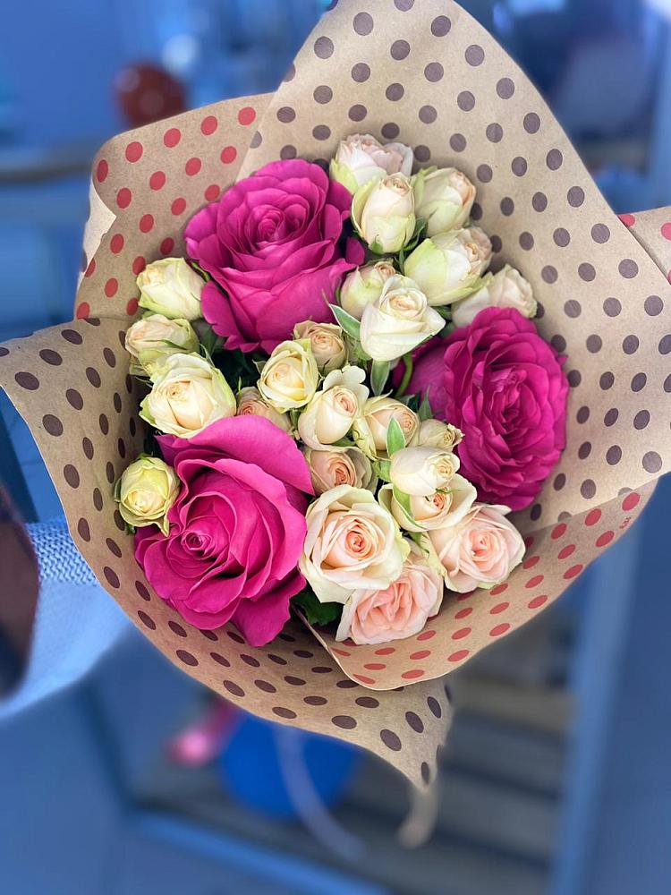 Букет цветов из: Розы в Бронницах