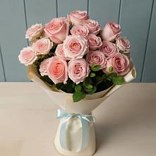 Букет Розовый шарм в Бронницах