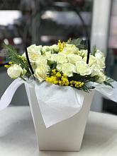 Цветочная композиция из Розы  в Бронницах