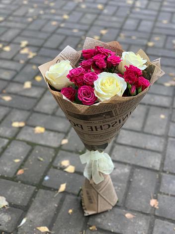 Букет цветов из: Розы в Бронницах