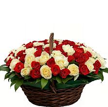 Премиум букет из: Розы #REPLACE_PRED# Бронницах