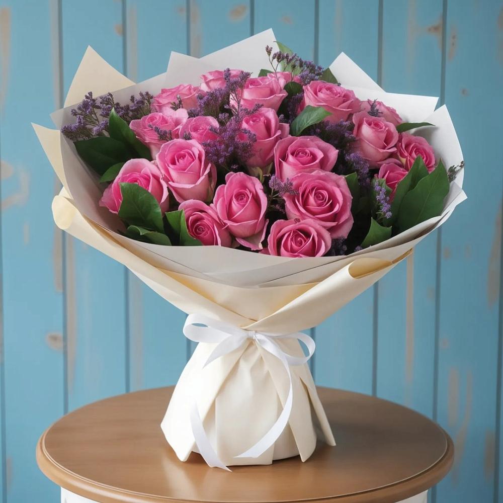 Букет цветов из: Розы в Бронницах