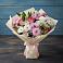 Букет цветов из: Хризантемы, Альстромерии и Розы в Бронницах